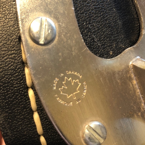 Ice Skates Riedell White Leather Vintage - Picture 8 of 13